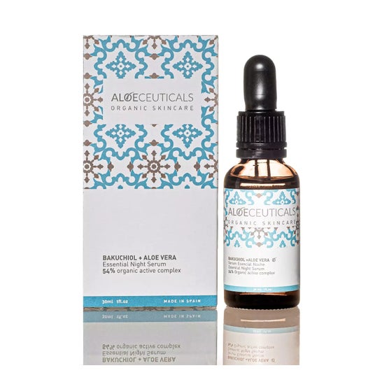 Aloeceuticals Sérum de nuit au bakuchiol et à l’aloe vera 30 ml