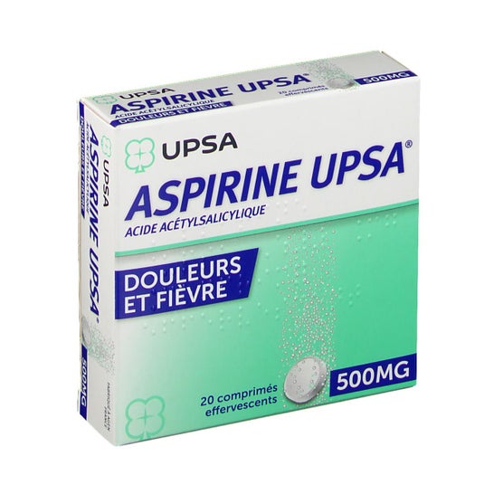 Upsa Aspirine Douleurs Et Fièvre 500mg 20comp