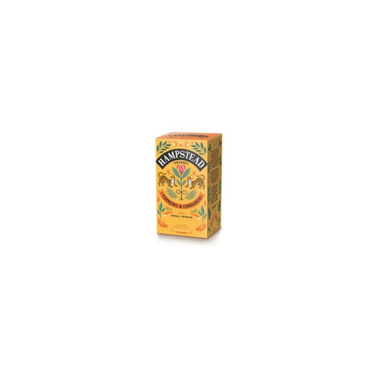 Hampstead Tea Turmeric-Cinnamon Infusion Bio 20 Sachets