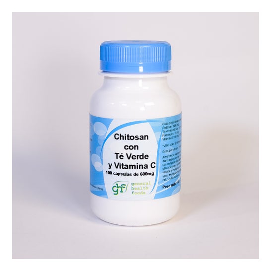 GHF Chitosan + Thé Vert + Vitamine C 600mg 100caps