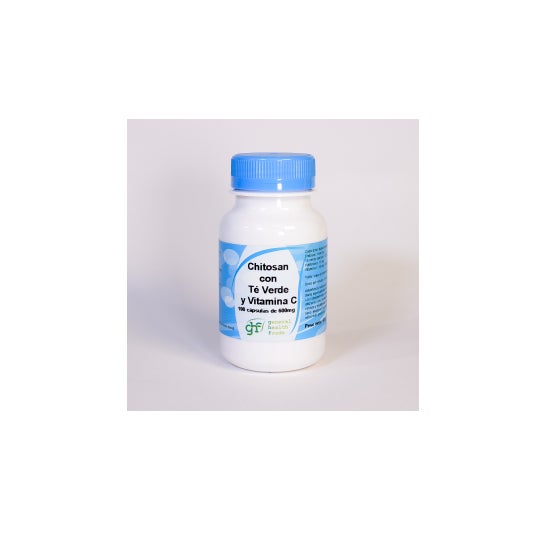 GHF Chitosan + Thé Vert + Vitamine C 600mg 100caps