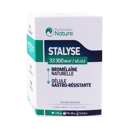 Prescription Nature Stalyse 30 Gélules
