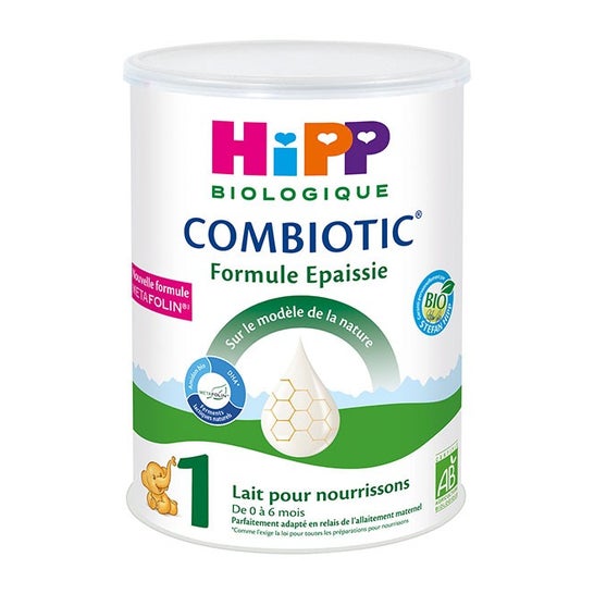 Hipp Biologique Lait 1 Combiotic Formule Epaissie 800 g - Lot de 6