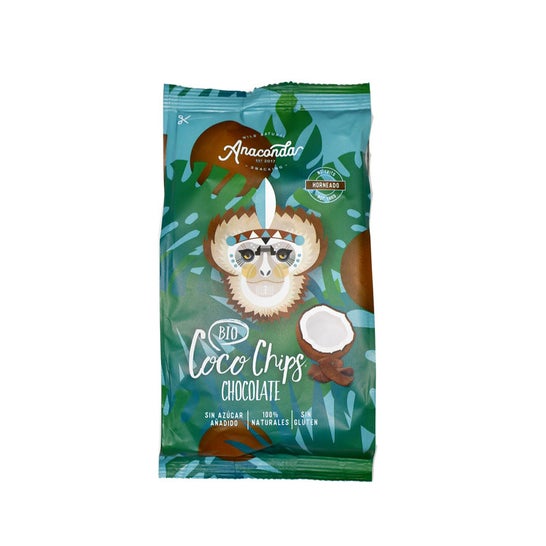 Anaconda Organic Cocoa Coconut Chips 30g