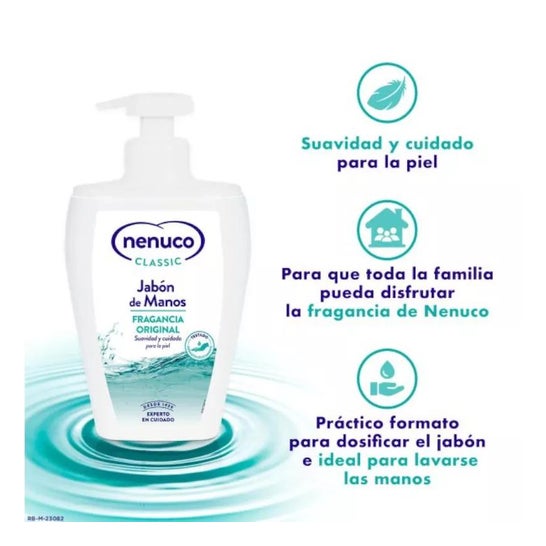 Savon pour les mains Nenuco 240ml Savon pour les mains Nenuco 240ml