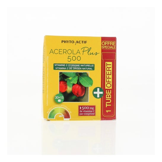 Phyto-Actif Acérola Plus 500 + Tube 45comp