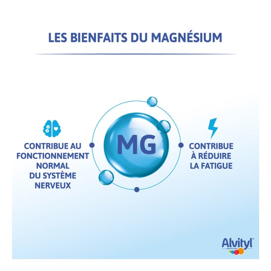 Alvityl Magnésium Vitamine B6 Cerise 45 Gommes
