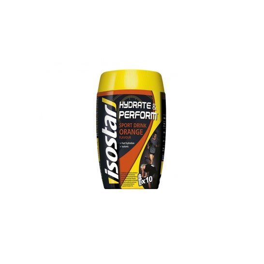 Isostar Bebida Naranja Polvo Energy 10uds