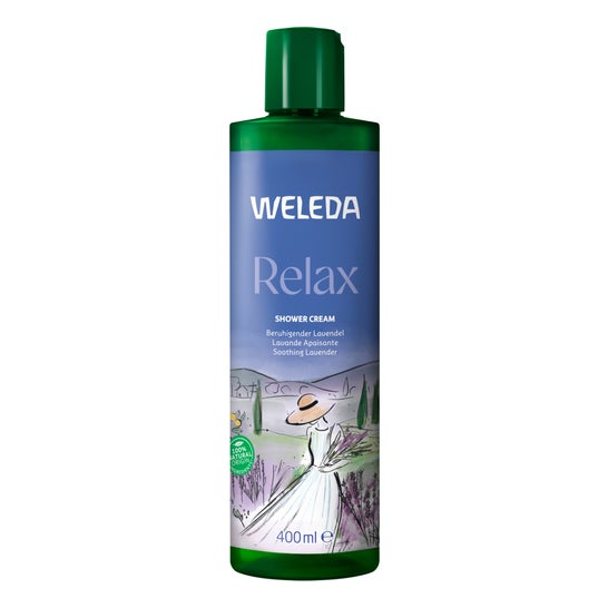 Weleda Relax Gel Douche Lavande Bergamote et Vétiver 400 ml
