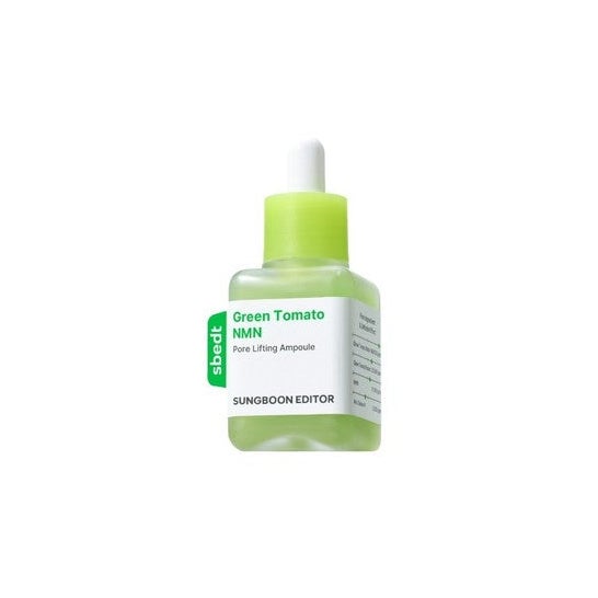 Sungboon Editor Ampoule Réducteur de Pores Tomate Verte NMN 40 ml