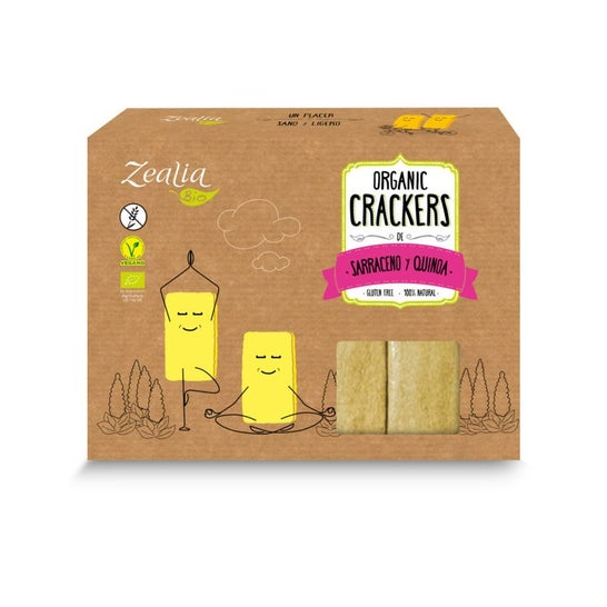 Zealia Crackers Sarrasin Quinoa 120g