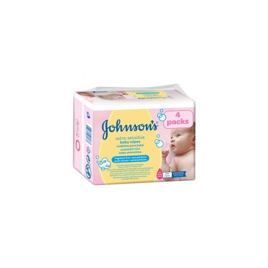 Johnson's Baby Toallitas Humedas Sensitive Lote 224uds