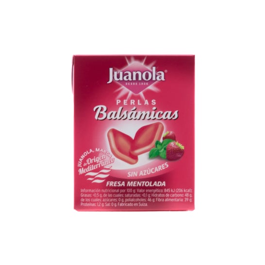 Juanola™ Perles balsamiques Goût Fraise 25 g