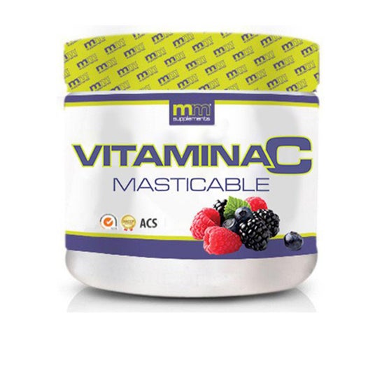 Mm Supplements Vitamin C Chewable Forest Fruit 150comp