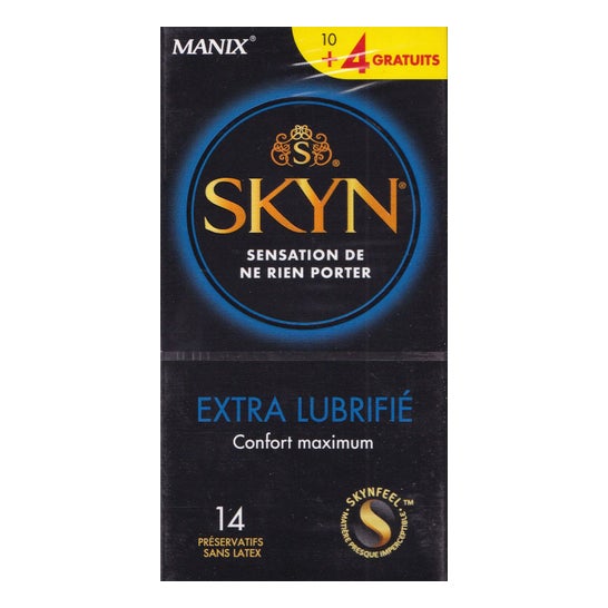 Manix Skyn Extra Lubrifié 14 préservatifs