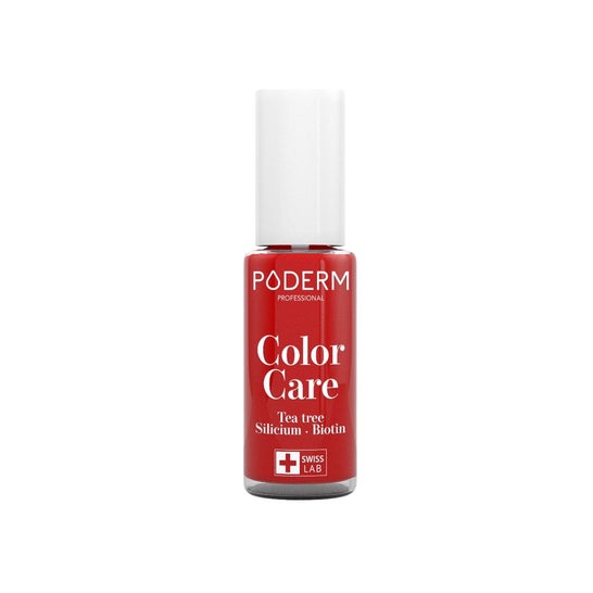 Poderm Color Care Vernis Ongles Rouge Puissant 363 8ml