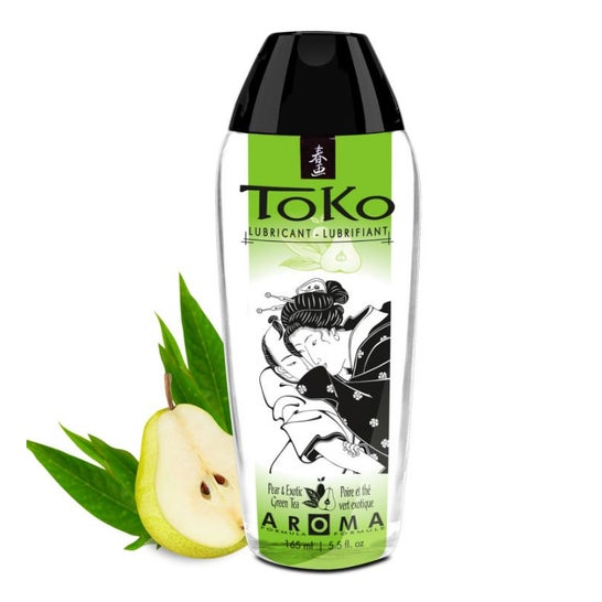 Shunga Toko Aroma Lubrifiant Poire et Thé Vert 165ml