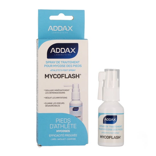 Addax Mycoflash Spray Traitement Pied d’athlète 25 ml