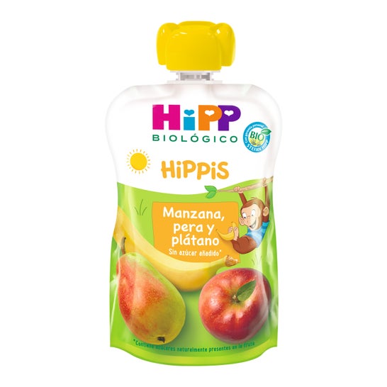 Pochette Hipp Pomme Poire Banane 100g