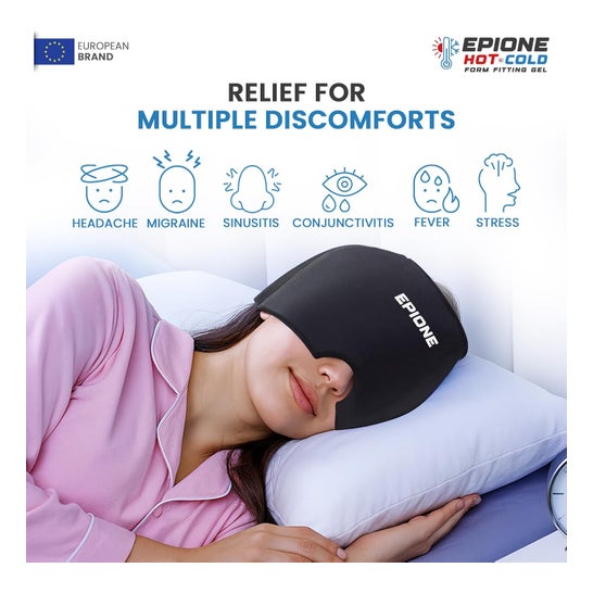 Boston Tech Bonnet Froid-Chaleur Thérapie Gel Réutilisable Physiothérapie Noir