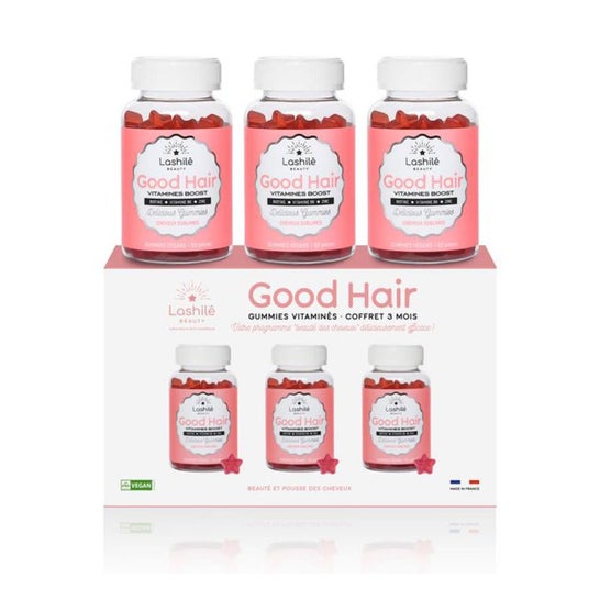 Lashilé Beauty Good Hair Vitamines Boost 3x60 Gummies