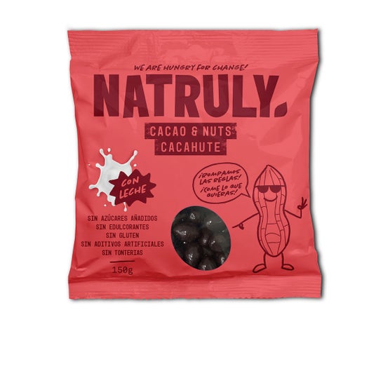 Natruly Cacao&Nuts Peanut Milk Chocolate 150g