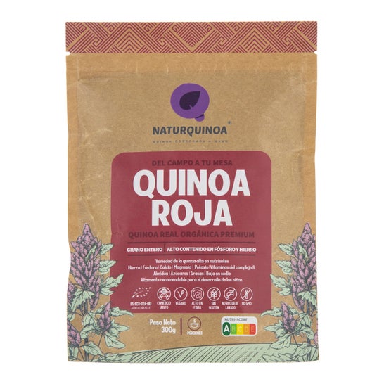 Naturquinoa Quinoa à grains rouges 300g
