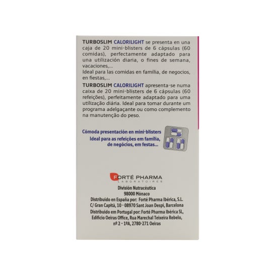 Forté Pharma Calorilight 120 gélules