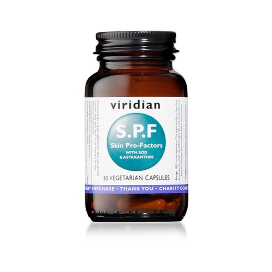 Viridian Spf Skin Pro Factors 30caps