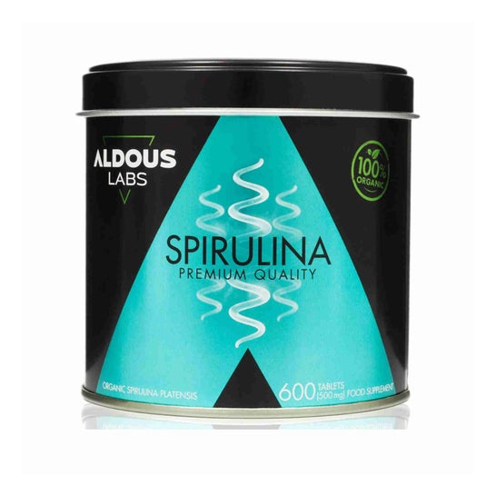 Aldous Bio Spiruline 600 Comprimés