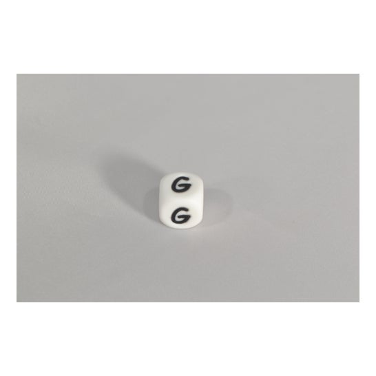 Irreversible Perle Silicone Pour Attache-Sucette Lettre G 1 unité