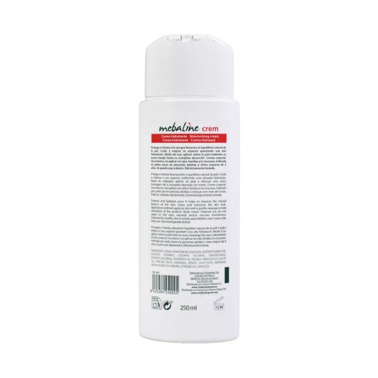 Mebaline Crème Hydratante Corporelle 250 ml