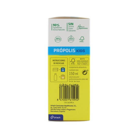 Propolis d'achillée millefeuille pour enfants 150ml