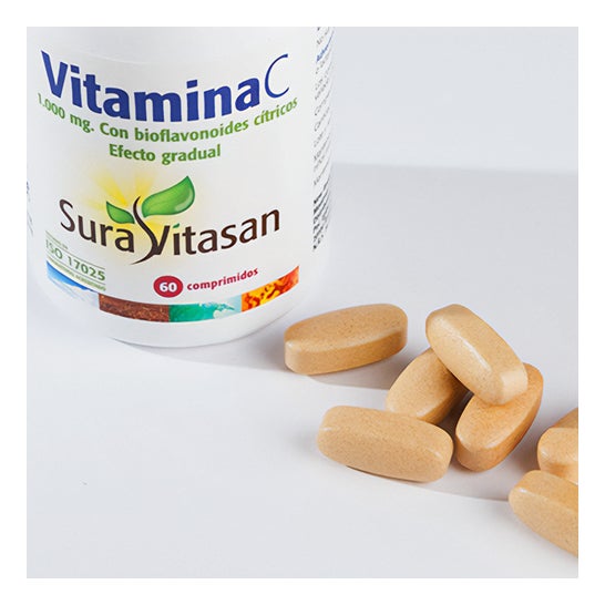 Sura Vitasan Vitamine C 60 Comprimés