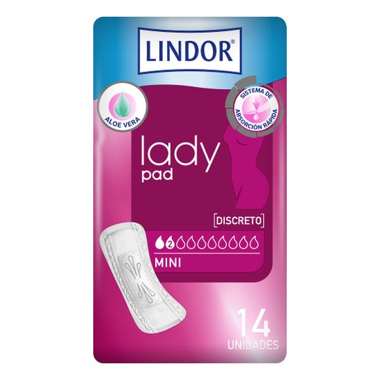 Lindor Lady Pad Normal Pads 14 unités