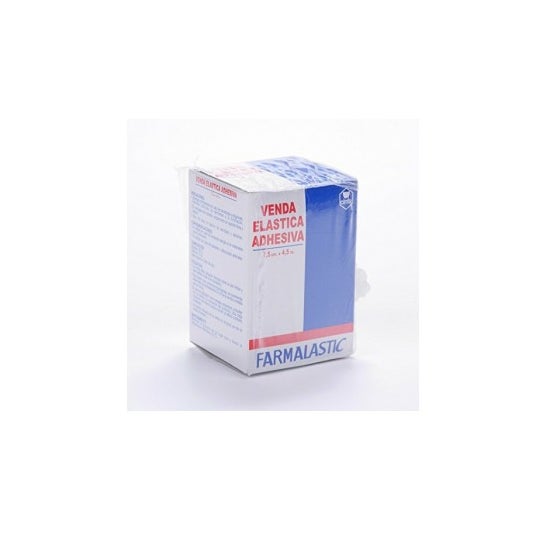 Farmalastic elastic adhesive bandage 7,5cmx4,5m 1ud