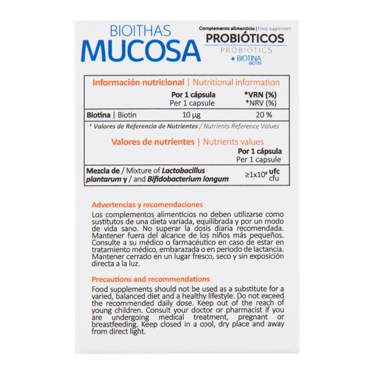 Bioithas Mucosa 30 Capsules