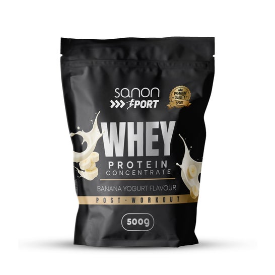 Sanon Sport Protéine Whey 80% Yaourt 500 g