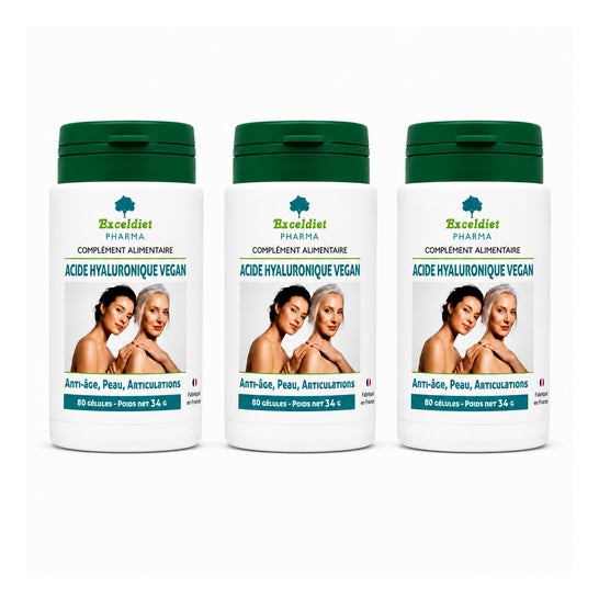 Exceldiet Pharma Acide Hyaluronique Vegan 240 Gélules