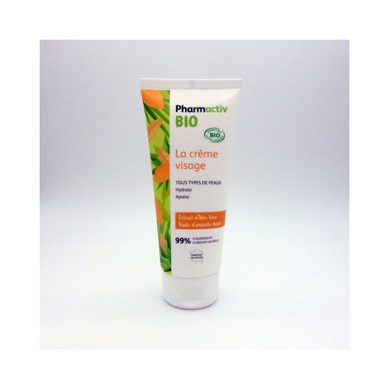Pharmactiv Creme Vis Aloe Bio 100ml