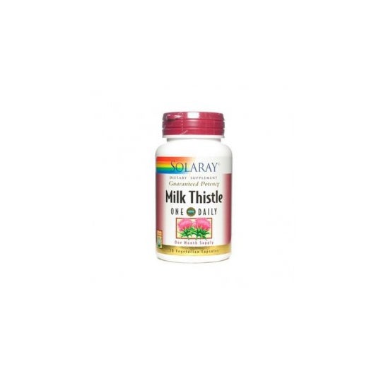 Solaray Milk Thistle Thistle Sea Thistle 30 Caps