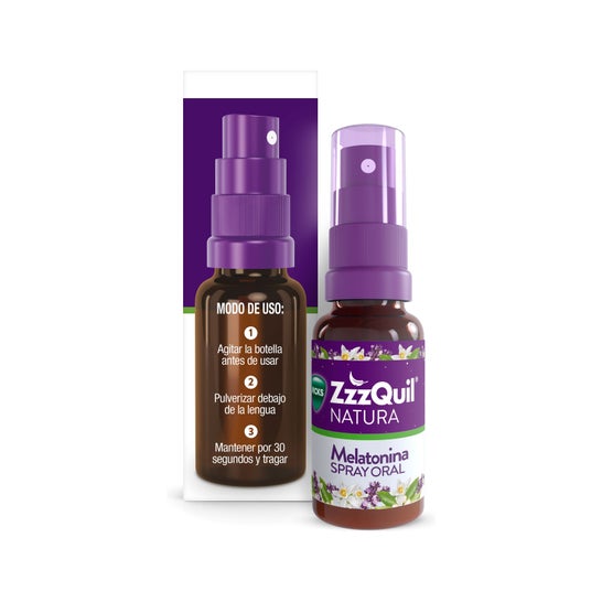 Zzzquil Natura Spray Oral Mélatonine Lavande Orange 30ml
