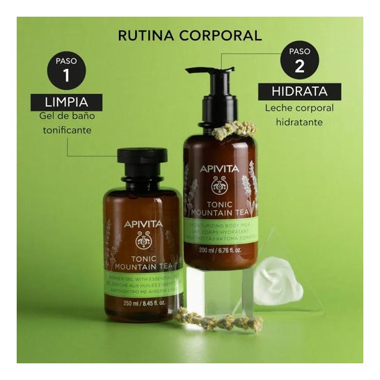 Apivita Tonic Mountain Tea Body Milk 200ml Apivita Tonic Mountain Tea Body Milk 200ml