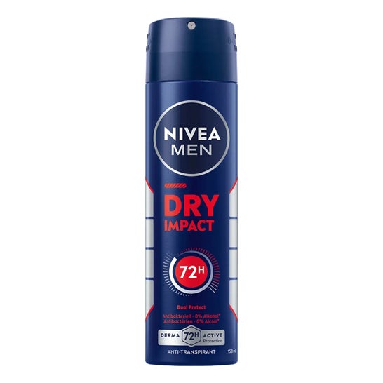 Nivea Men Dry Impact 72h Desodorizante Spray 150ml