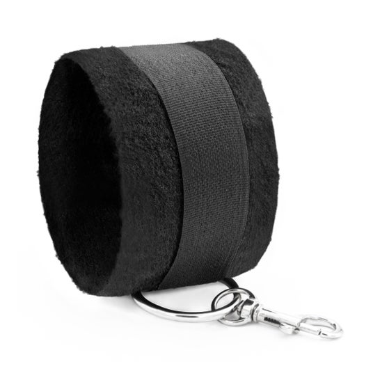 Crushious Tough Love Menottes Velcro Chaîne 40cm Extra Noir 1 Unité