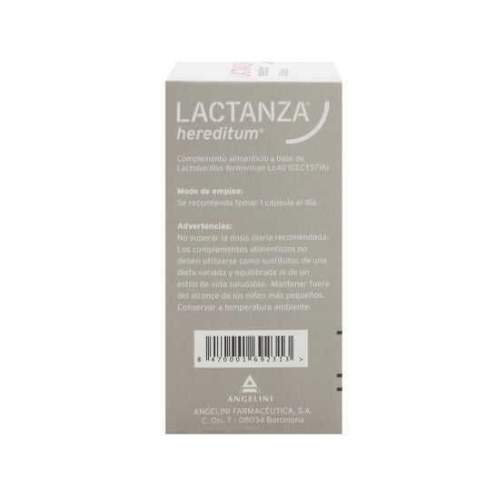 Lactanza Hereditum 28 Capsules