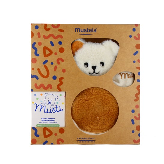 Mustela Musti Cofre Eau de Senteur 50 ml + Peluche Marron