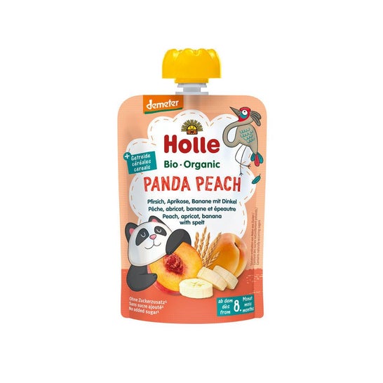 Holle Smoothie Pêche, Abricot, Banane +8M 100g