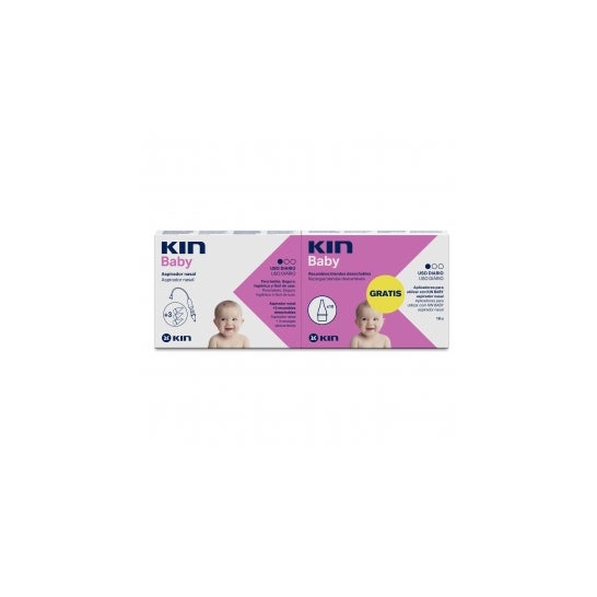 Aspirateur nasal Kin Baby + 10 recharges