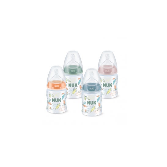 Nuk biberon mamelon silicone large bouche taille 1 ou bureau m 150ml 150ml